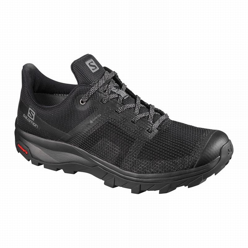 Salomon OUTLINE PRISM GORE-TEX Zapatillas Trekking Mujer - Negras - Colombia (60952-NPLF)